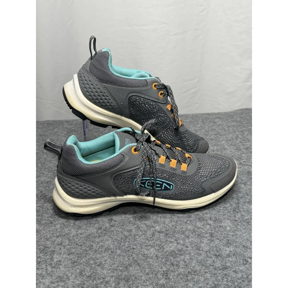 Keen Terradora Speed Hiking Shoes Sneaker  Steel/Panema Women's Size‎ 7 EU37.5